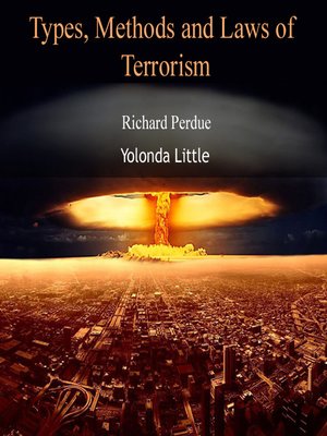 cover image of Types, Methods and Laws of Terrorism